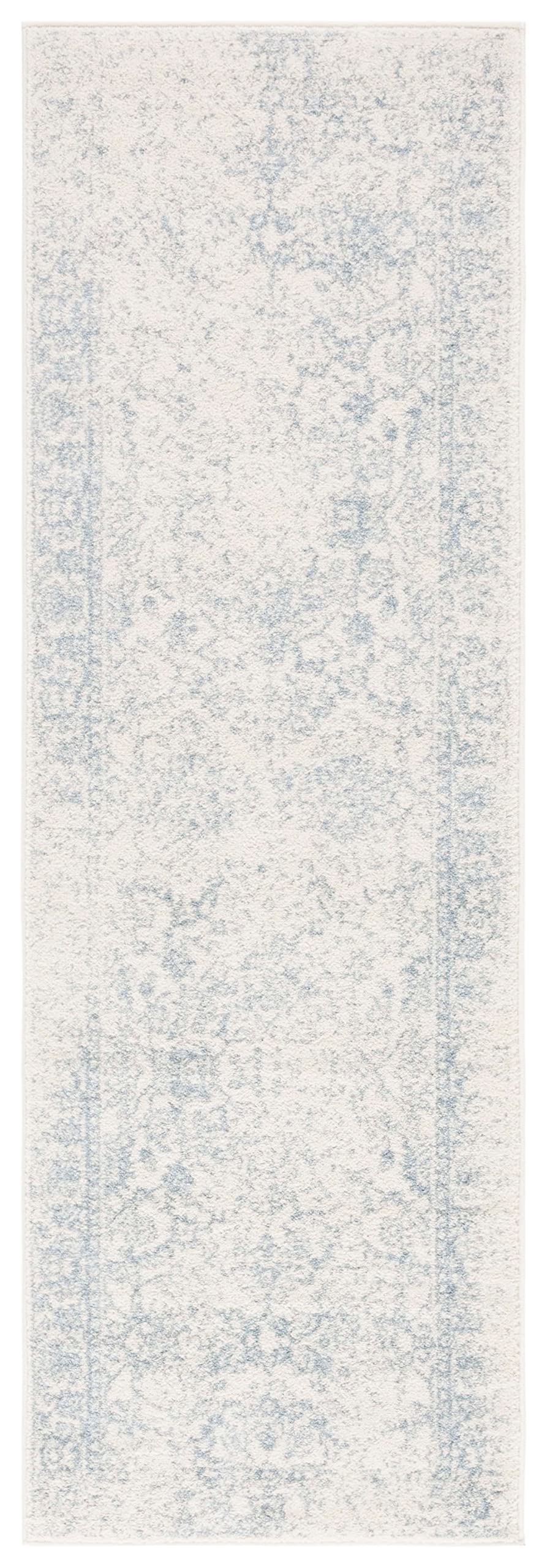 SAFAVIEH Adirondack Collection Runner Rug - 2'6" x 8' Ivory & Slate Oriental