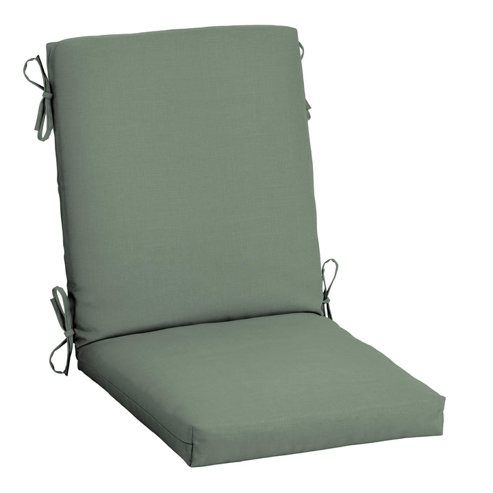 Arden Selections earthFIBER Outdoor Dining Chair Cushion 20 x 20 Water Repellent Sage Green Texture