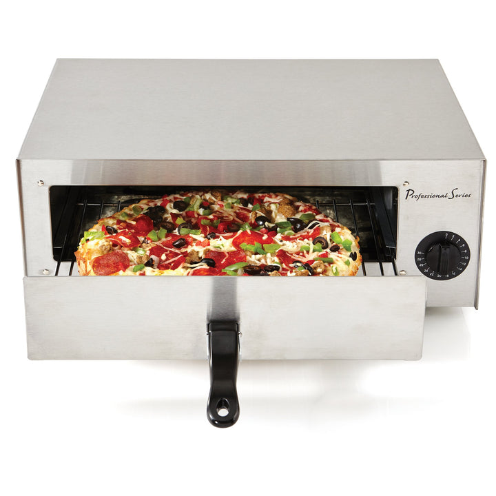 Professional Series PS75891 Pizza Oven Baker and Frozen Snack Oven Stainless