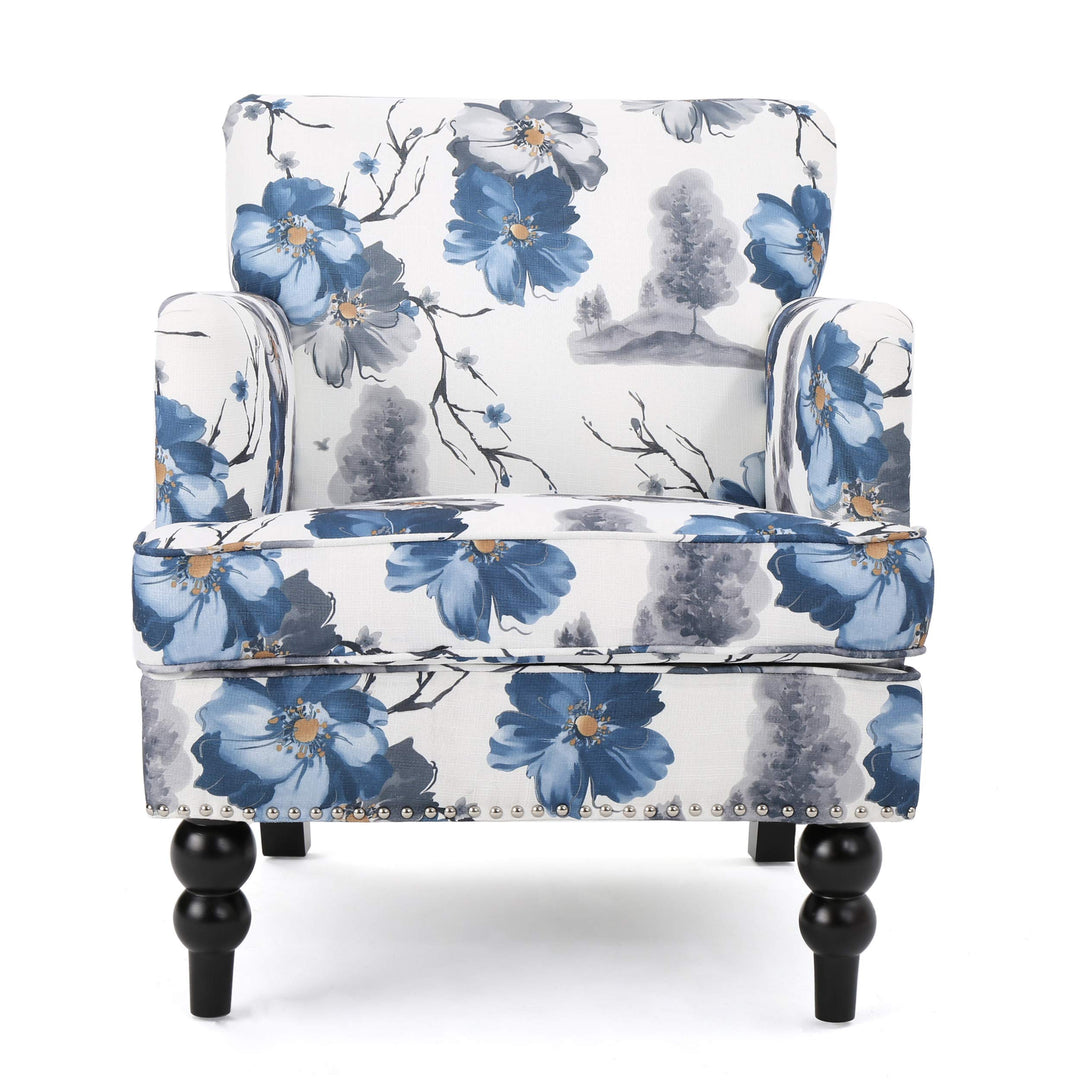 Christopher Knight Home Boaz Fabric Club Chair - Floral Print