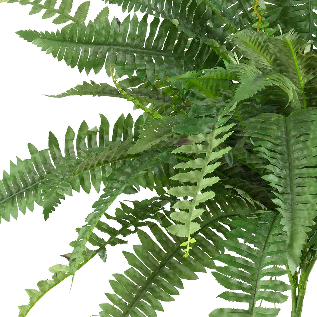 Nearly Natural 40IN al Boston Fern Large Hanging Plant Set of 2