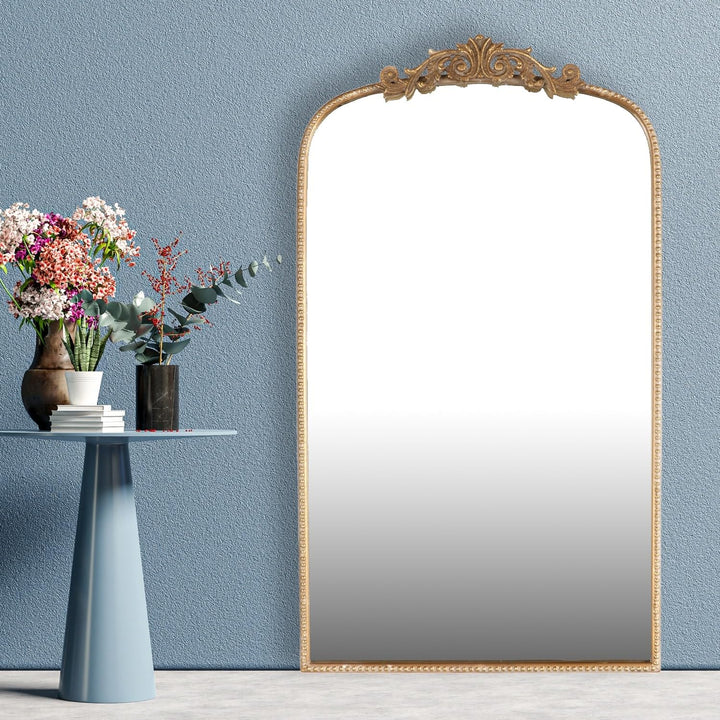 French Style Ornate Mirror Gold