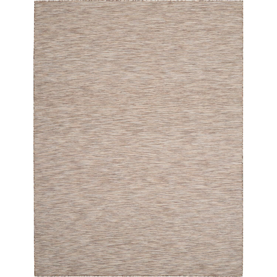 Nourison Positano Indoor/Outdoor Beige 10' x 14' Area Rug Easy Cleaning Non 10' x 14' - Beige