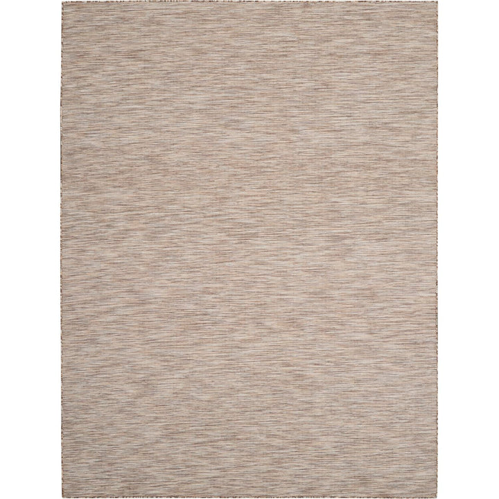 Nourison Positano Indoor/Outdoor Beige 10' x 14' Area Rug Easy Cleaning Non 10' x 14' - Beige