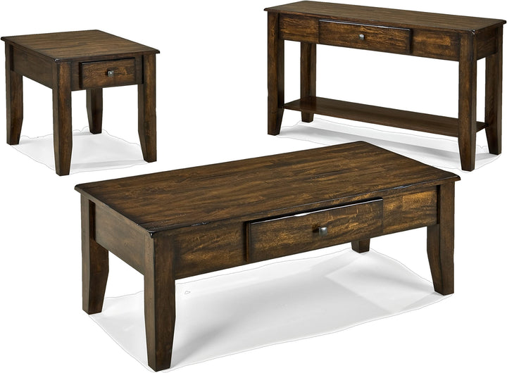 Intercon Kona Sofa Table 49 x 18 x 30" Rasin