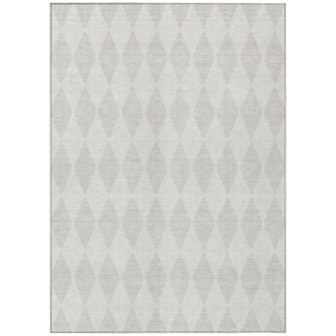 Addison Rugs Chantille ACN578 Ivory 10' x 14' Indoor Outdoor Area Rug Easy Clean Ivory - 10' x 14'