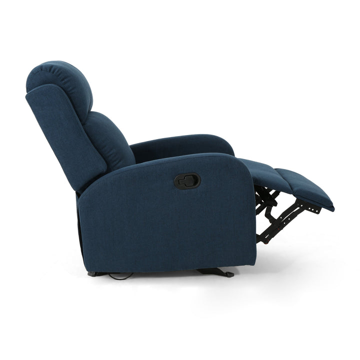 Christopher Knight Home Avaa Recliner Navy Blue + Black