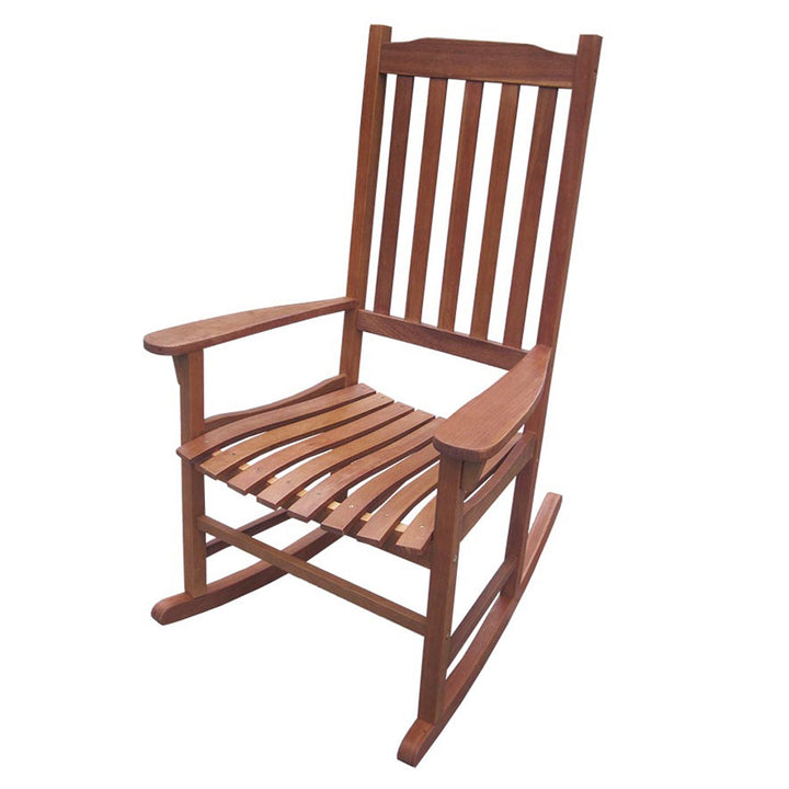 Merry Products MPG-PT41110 ocking Chair northbeam Natural Stained Traditional