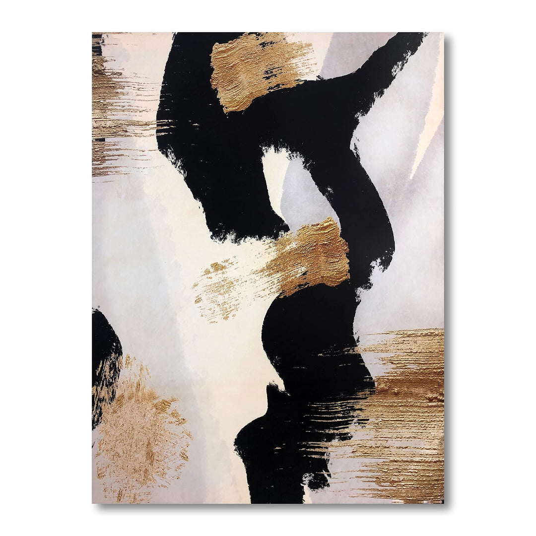 Design rt Designart Glam Collage II Modern & Contemporary Premium Canvas Wall 30 in. wide x 40 in. high