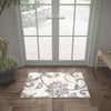 Alise Rugs Carrington Transitional Floral & Botanical Indoor Area Rug Cream 2' x 2' x 3' - Cream