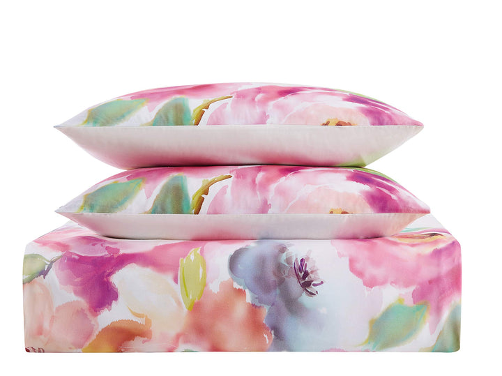 Christian Siriano Spring Botanical Floral Comforter Sets King