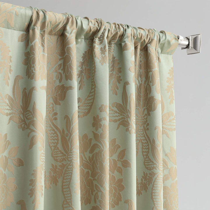 HPD Half Price Drapes Designer Damask Curtains for Room Decoration 96 Inches