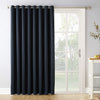 Sun Zero Easton Extra-Wide Blackout Grommet Sliding Patio Door Curtain Panel 100 x 84 - Navy