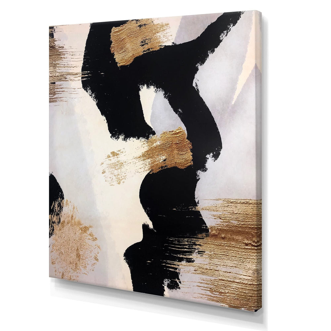 Design rt Designart Glam Collage II Modern & Contemporary Premium Canvas Wall 30 in. wide x 40 in. high