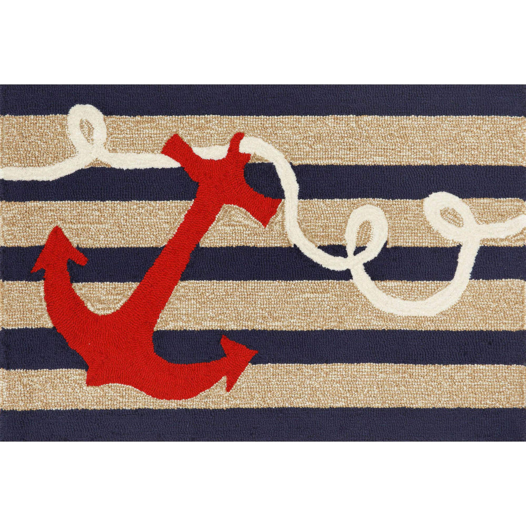 Liora Manne Anchor Frontporch Indoor/Outdoor Rug 2' x 3'