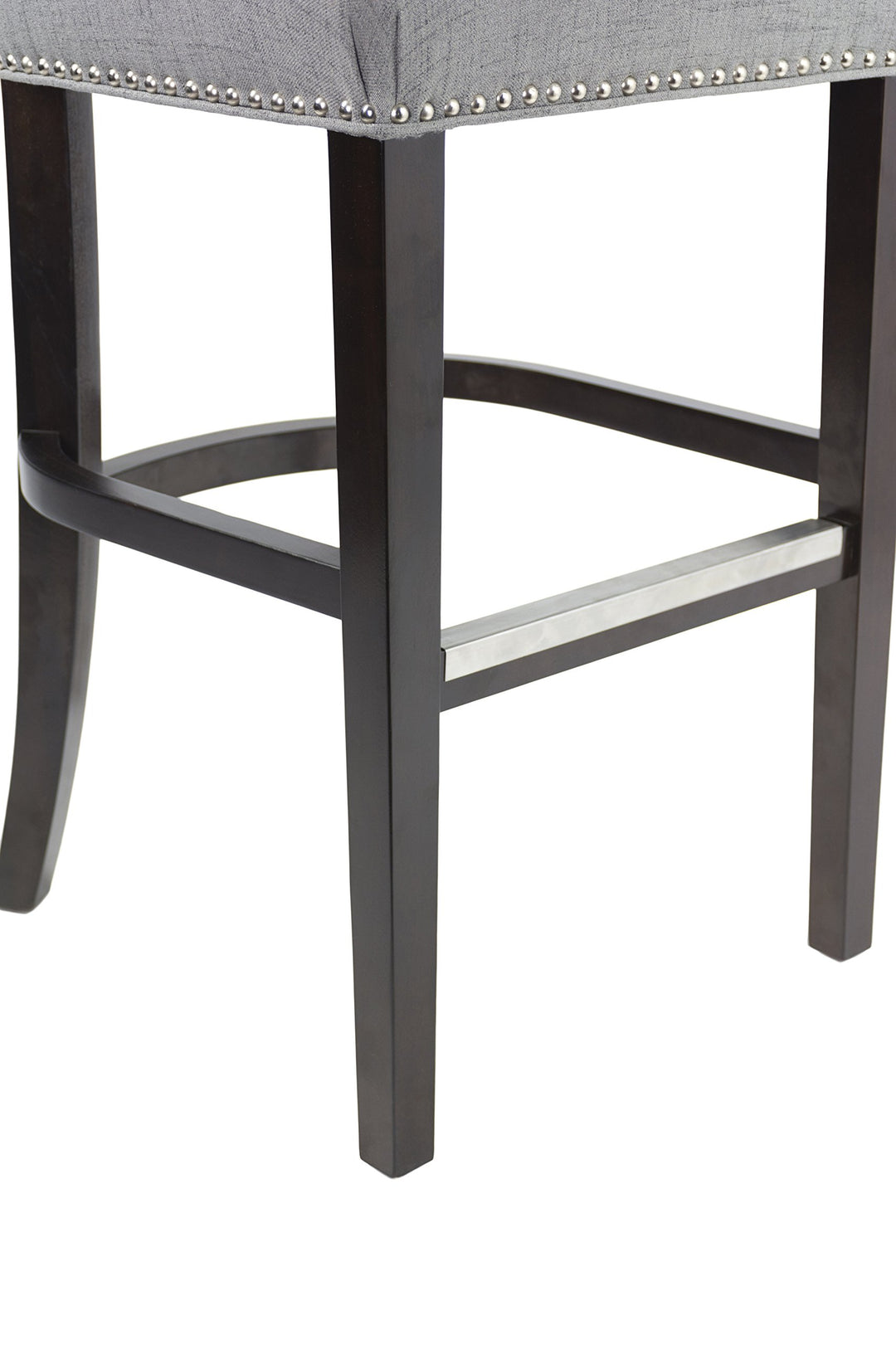 Sole Designs Bella Collection Modern Upholstered r Stool Chair With Concave