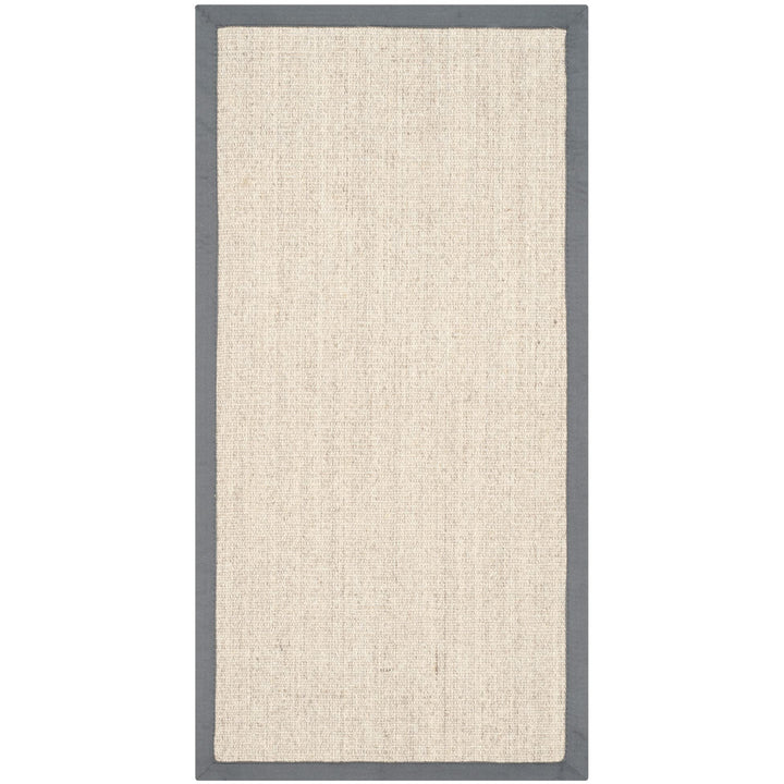 SAFAVIEH Natural Fiber Collection Accent Rug - 2' x 3' Marble & Grey Border