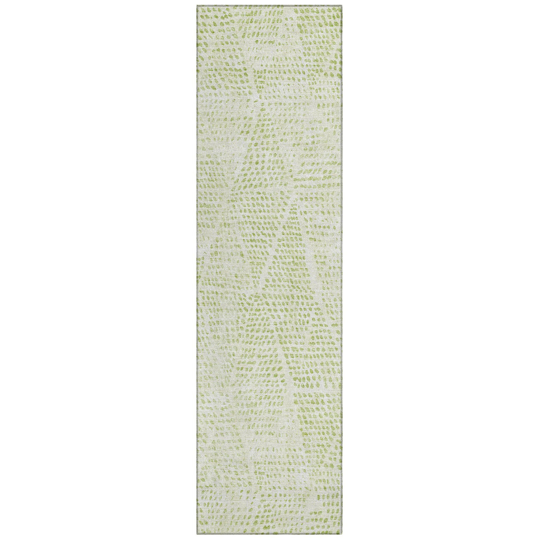 Addison Rugs Chantille ACN591 Aloe 2'3" x 7'6" Indoor Outdoor Hallway Runner Rug Aloe - 2'3" x 7'6"