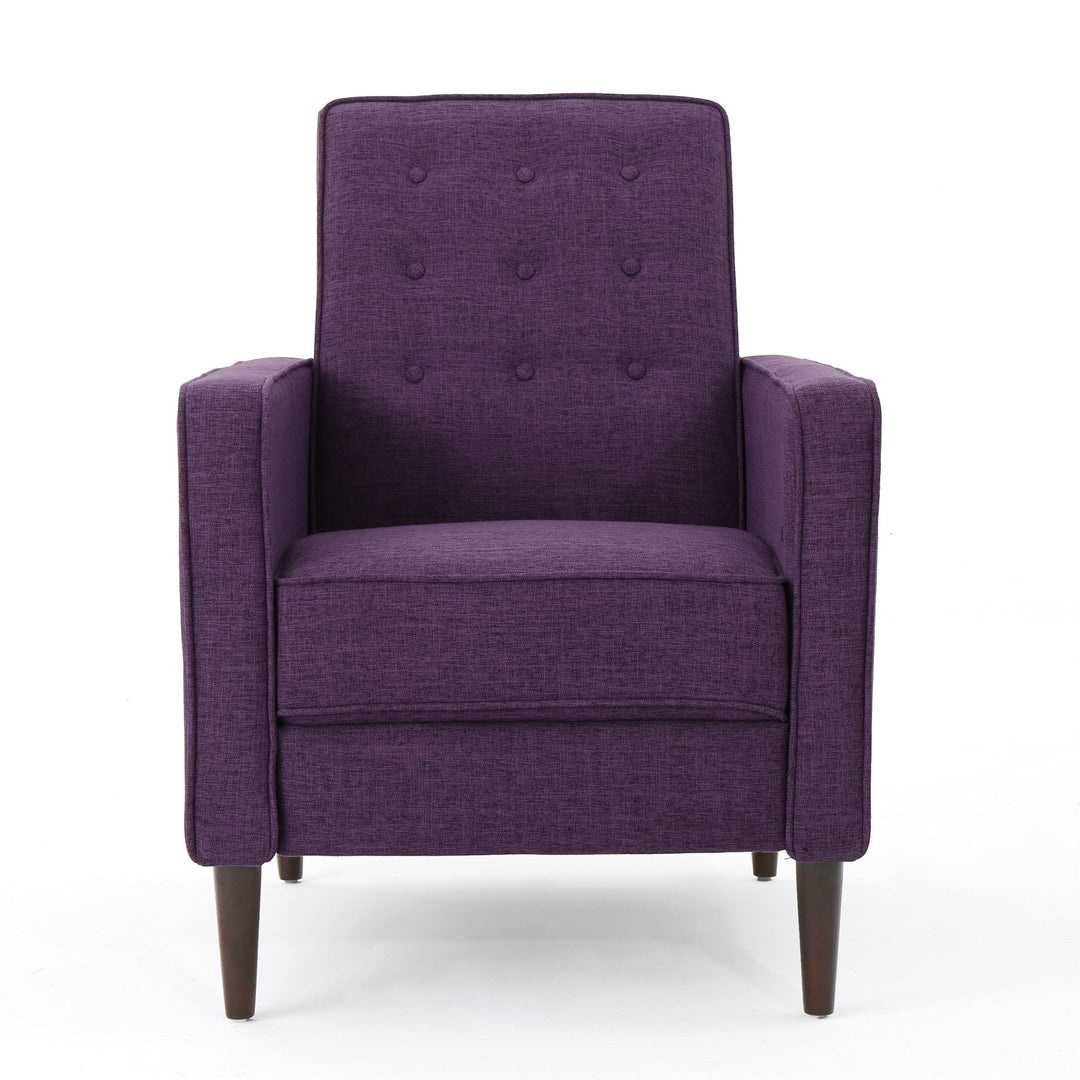 Christopher Knight Home Mervynn Mid-Century Modern Fabric Recliner polyester Muted Purple