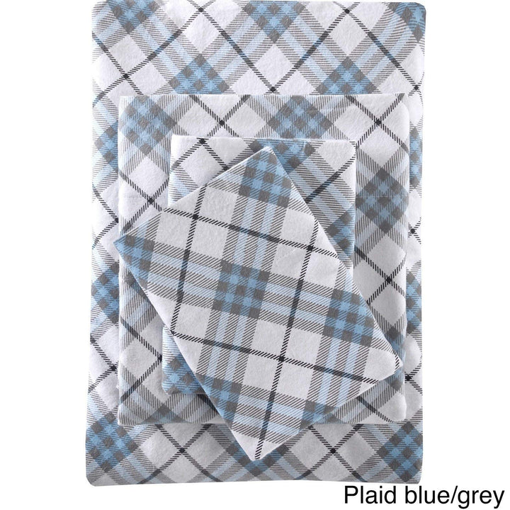 4 Piece French Bulldog Flannel Sheet Set Bulldog Bedding