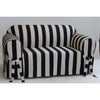 Classic Slipcovers Cabana Stripe One Piece Sofa Slipcover and Stripe