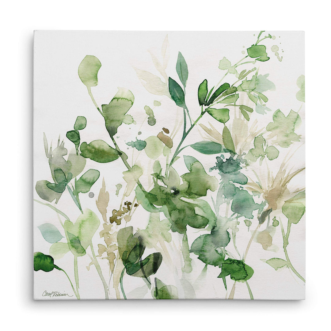 Wexford Home Sage Garden Gallery Wrapped Canvas Wall Art 32 in x 32 32x32