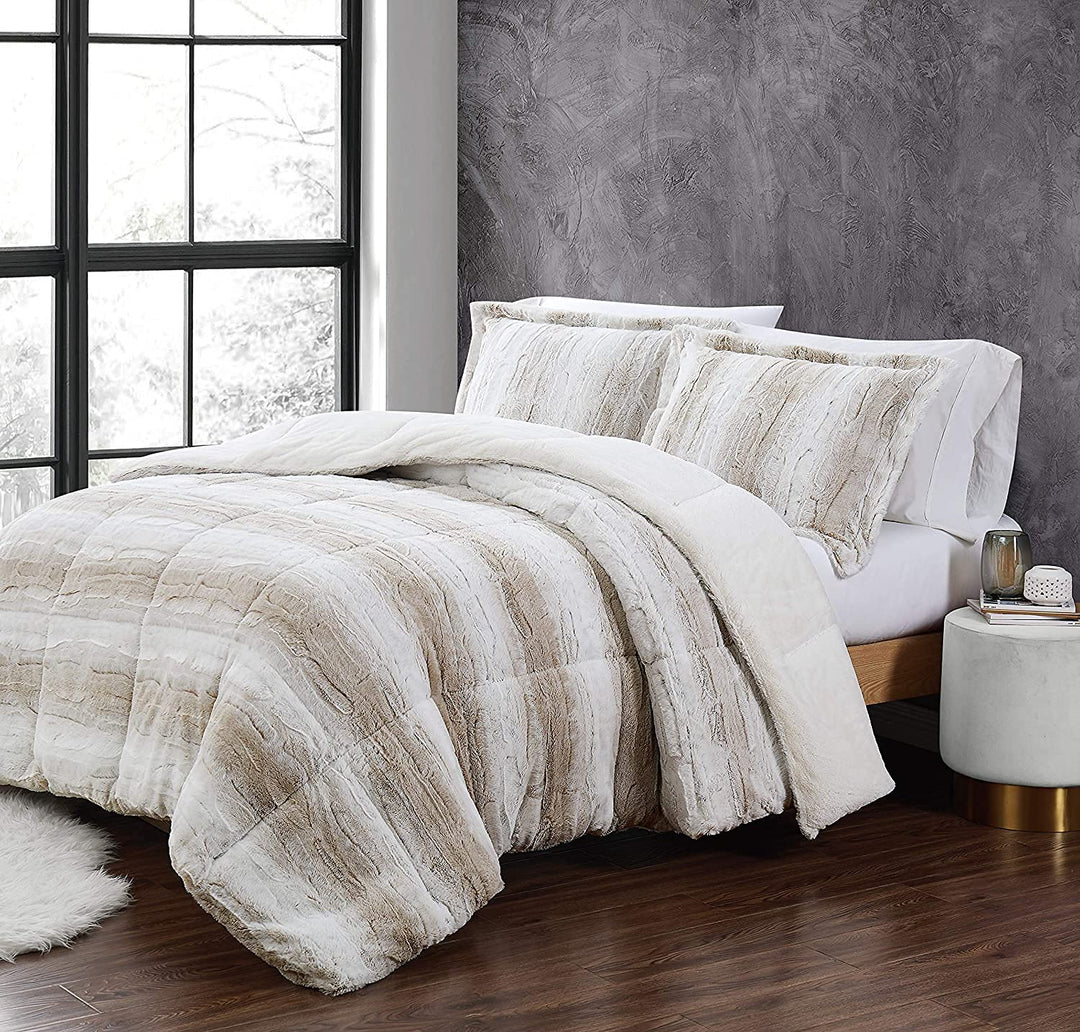 Christian Siriano Snow Leopard Comforter Sets