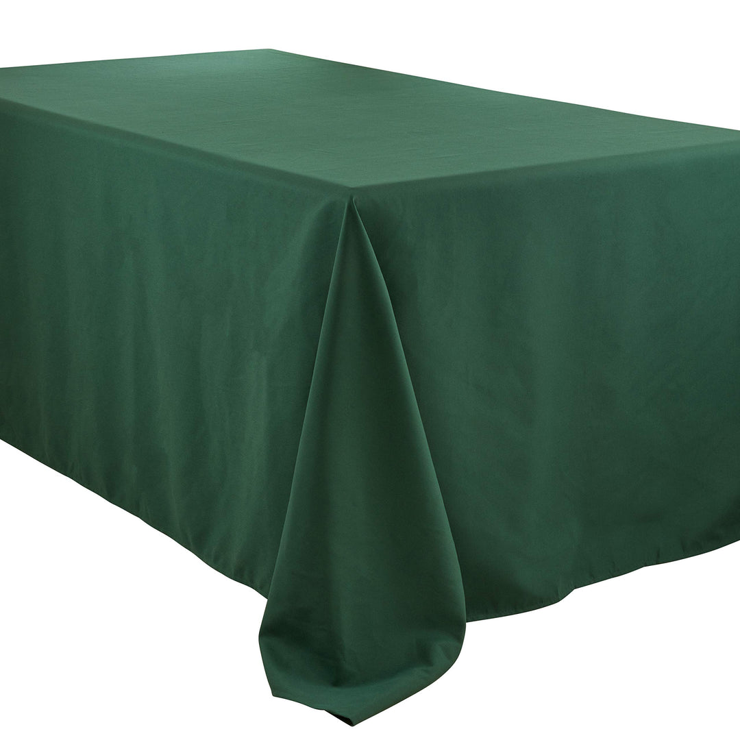 SARO LIFESTYLE Collection Casual Design Everyday Tablecloth 90" x 120" Jasper Jasper Green - 90"x120"