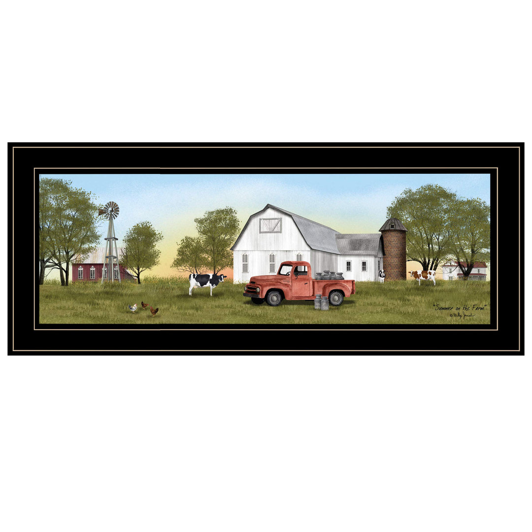 Trendy Decor4U Summer on The Farm by Billy Jacobs Printed Wall Art 39 Inch x