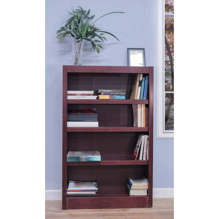 Concepts In Wood Midas Four Shelf Bookcase 48" H Finish