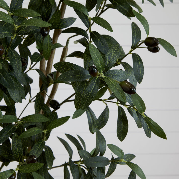 Nearly Natural 8ft. Artificial Olive Tree