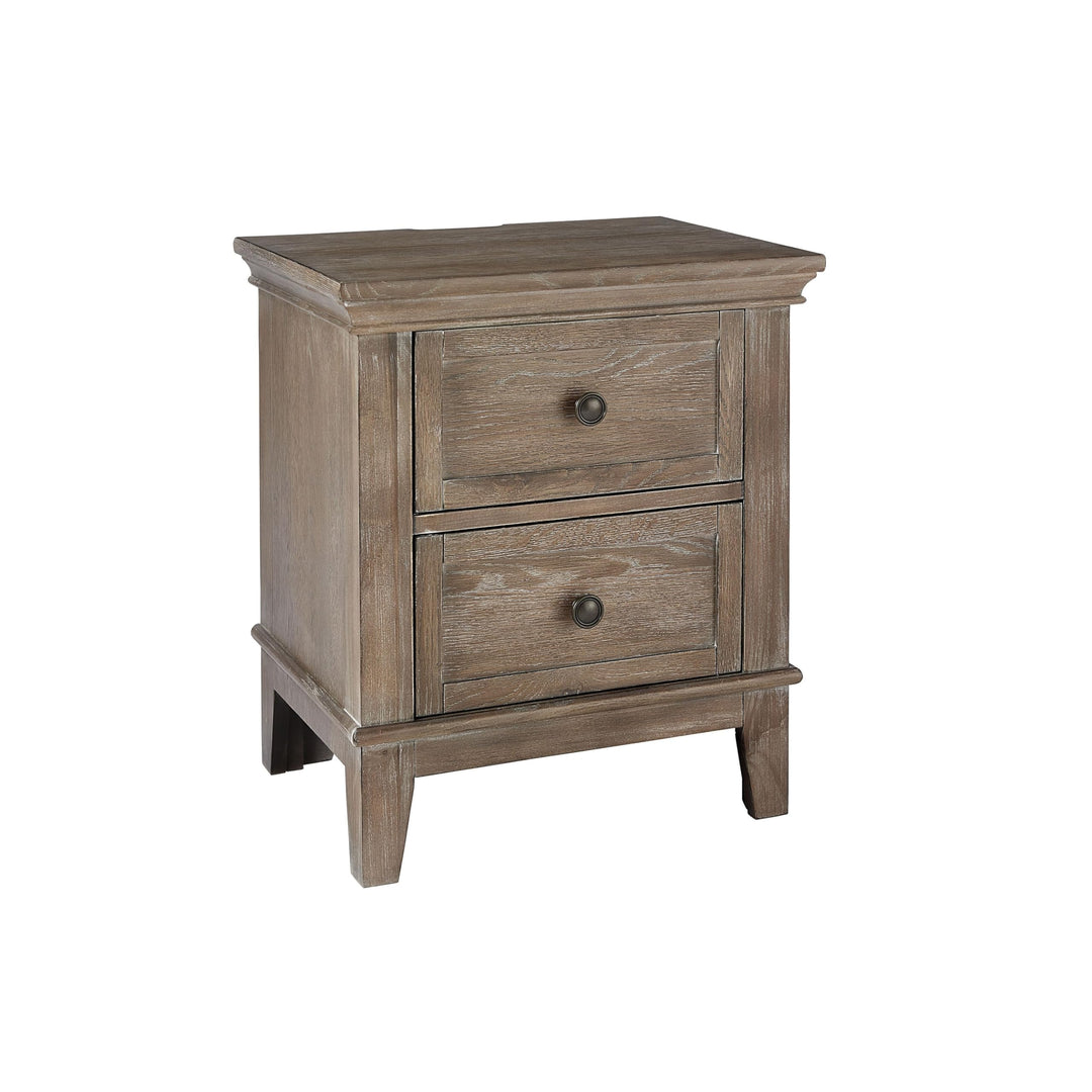 Westwood Design Leland 2 Drawer Nightstand Stone Washed