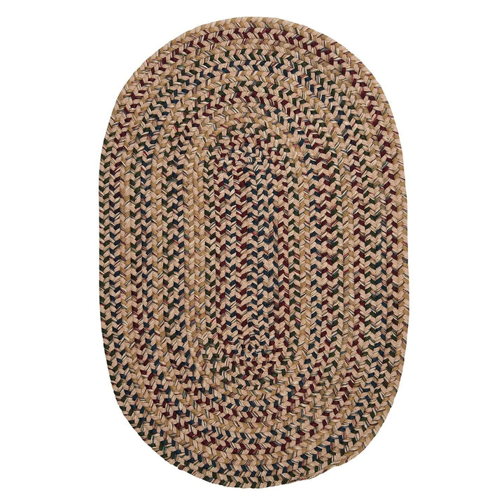 Colonial Mills Comfort Braided Area Rug Taupe 2' x 3' Oval 2' x 3' 2' x 3' Oval - Taupe