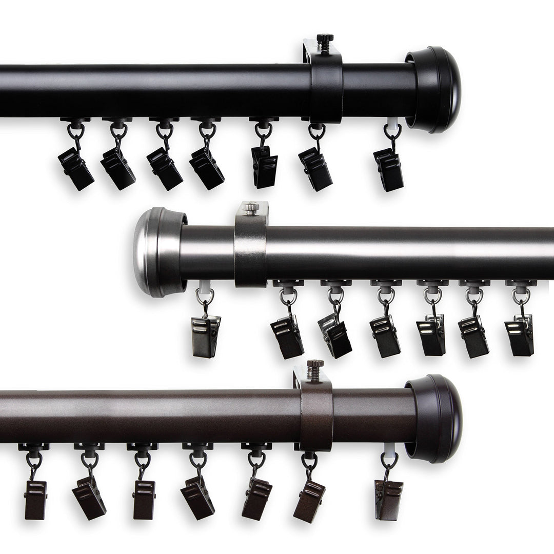 InStyleDesign Edison Cordless Traverse Rod