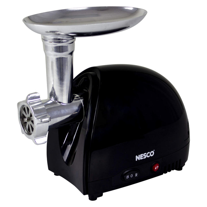 Nesco Food Grinder Stainless Steel/Black 500 watts Gray