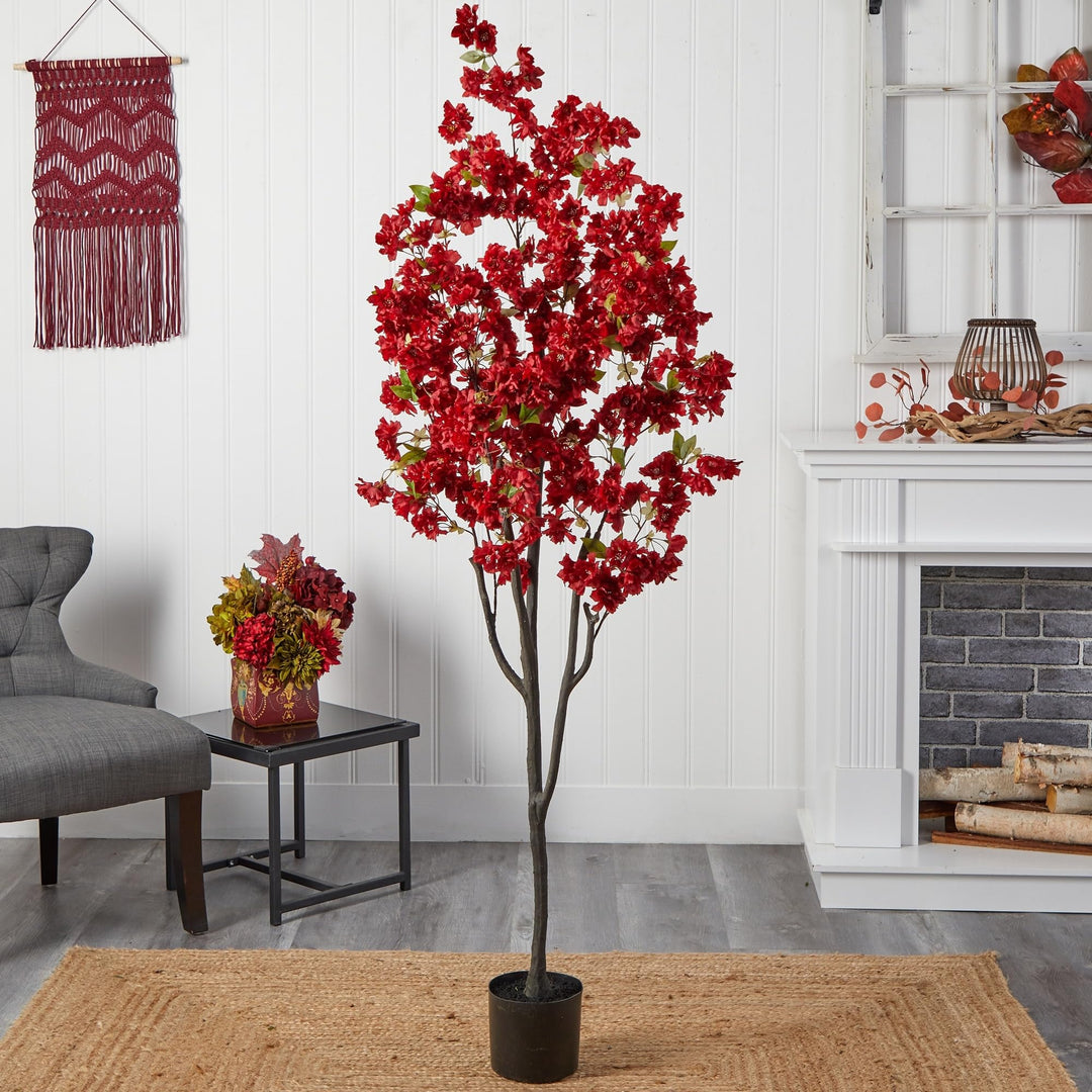 6' Cherry Blossom Artificial Tree Black - Diamond Home USA