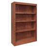 Concepts In Wood Midas Four Shelf Bookcase 48" H Medium Oak Finish