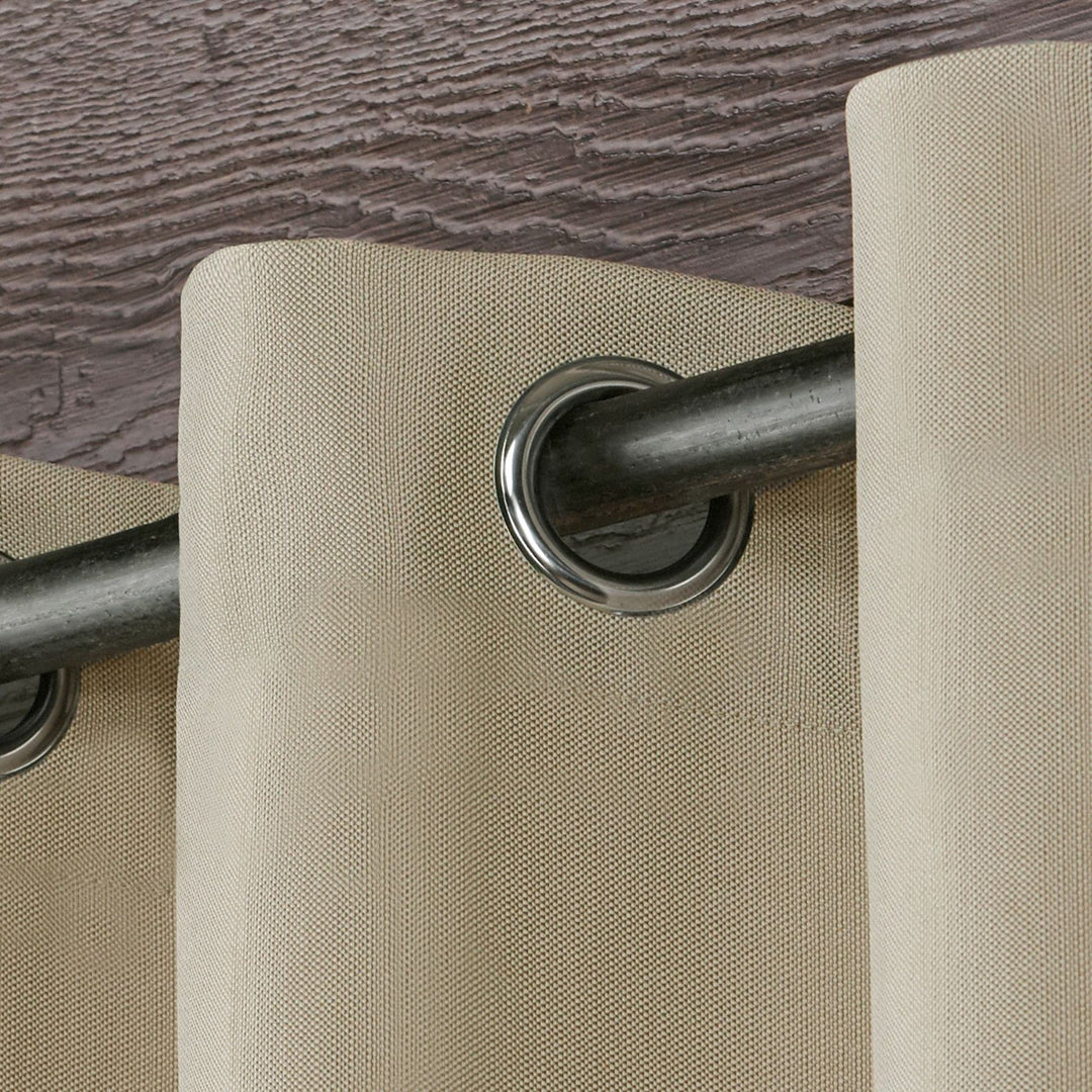 ATI Home Biscayne Indoor/Outdoor Grommet Top Curtain Panel Pair