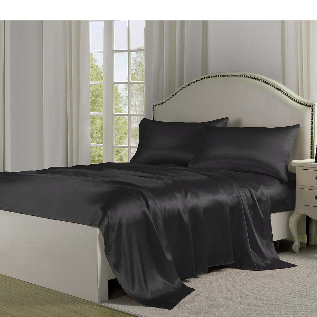 Belles & Whistles Satin Charmeuse Sheet Set