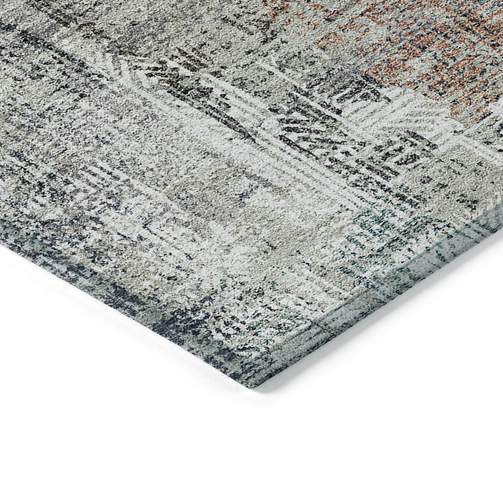 Addison Rugs Chantille ACN725 Taupe 10' x 14' Indoor Outdoor Area Rug Easy Clean - Diamond Home USA