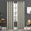 Sun Zero Soho Blackout Energy Efficient Grommet Curtain Single Panel 54" x 54 x 120 - Pearl