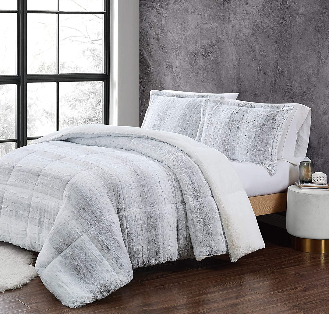 Christian Siriano Snow Leopard Comforter Sets