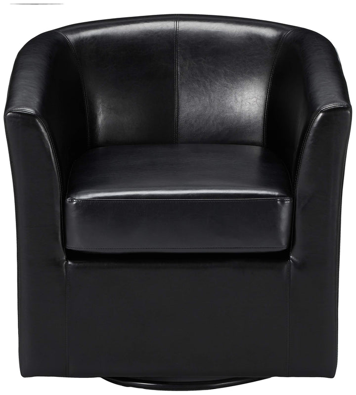 Christopher Knight Home Daymian PU Swivel Club Chair PU