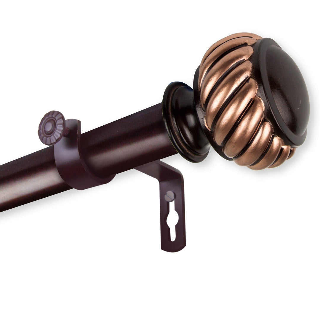 InStyleDesign Barta 1 inch Diameter Adjustable Curtain Rod