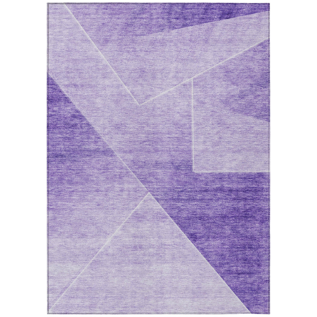 Addison Rugs Chantille ACN779 Purple 3' x 5' Indoor/Outdoor Machine Washable Purple - 3' x 5'