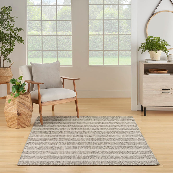 Nourison Positano Indoor/Outdoor Striped Area Rug