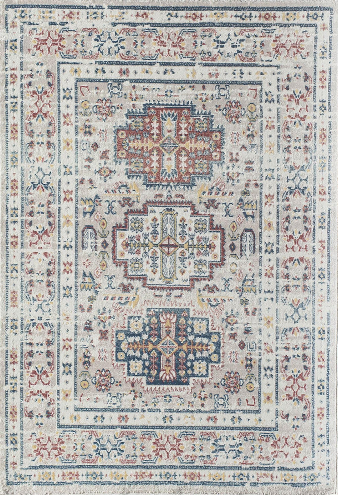 Rugs America Gallagher Collection Sundara Transitional Vintage Area Rug