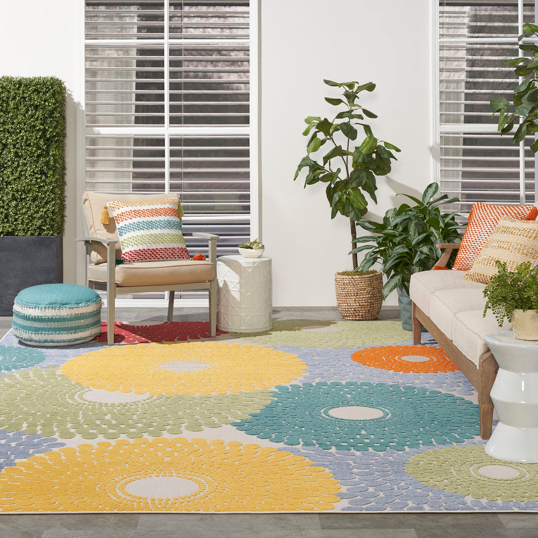 Nourison Aloha Medallion Area Rug