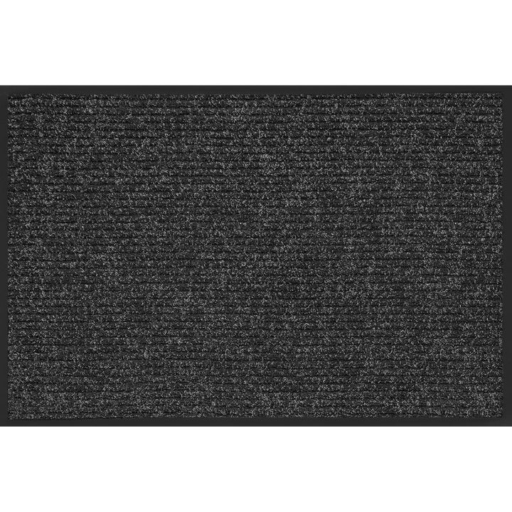 Apache Mills Rib Commercial Carpeted Indoor and Outdoor Floor Mat Pepper