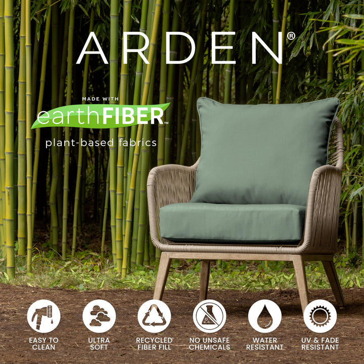 Arden Selections earthFIBER Outdoor Dining Chair Cushion 20 x 20